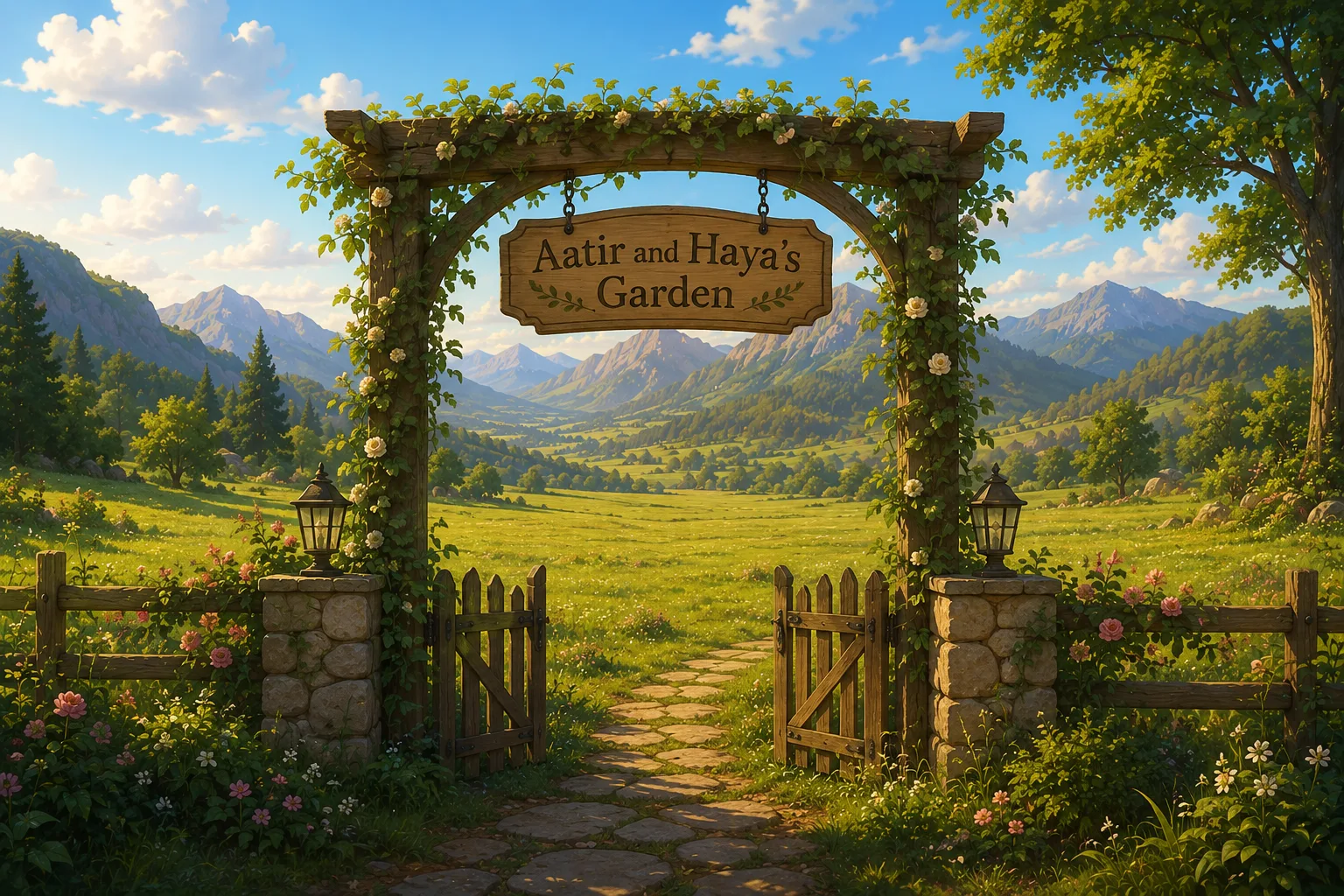 Aatir and Haya's Garden